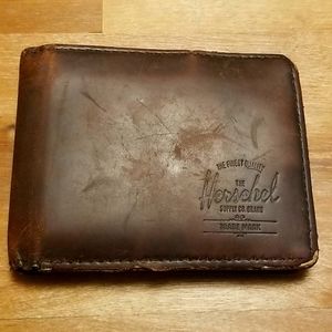 Herschel brown leather wallet